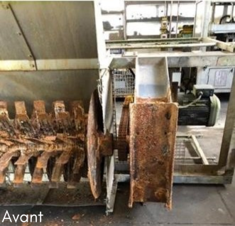 BROSSE D'AÉRATION AVANT